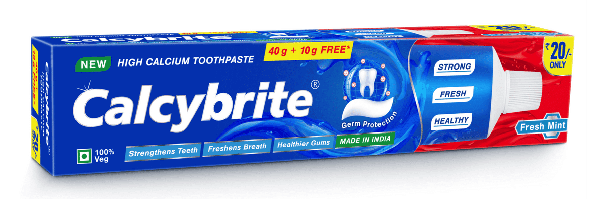 Calcybrite High Calcium Toothpaste 40g